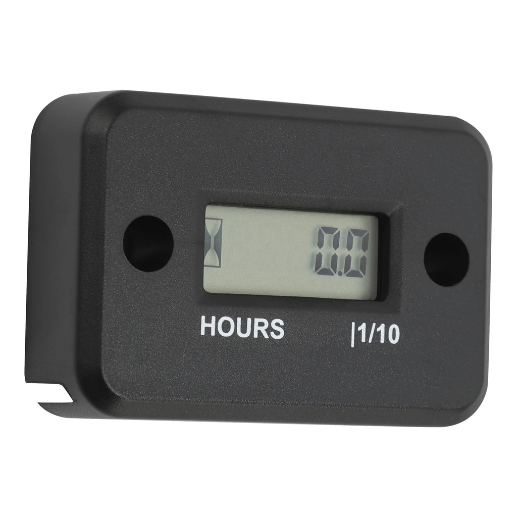 Digital Hour Meter for Motorcycle ATV Snowmobile Boat (Waterproof LCD)
