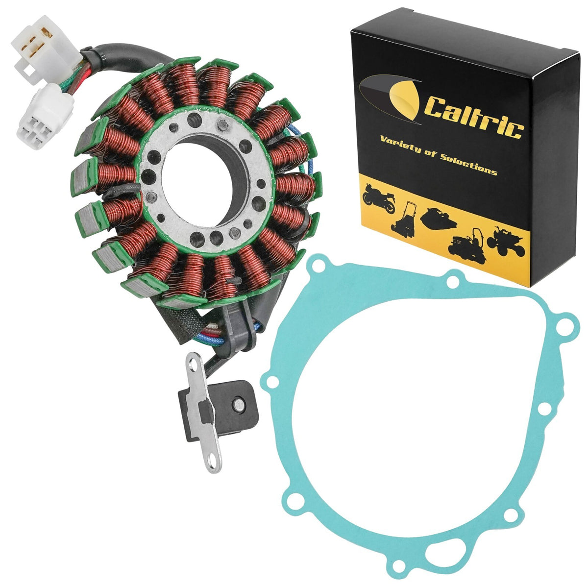 Stator and Gasket Replacement for Suzuki LT-Z400 Quadrunner (2003–2008)