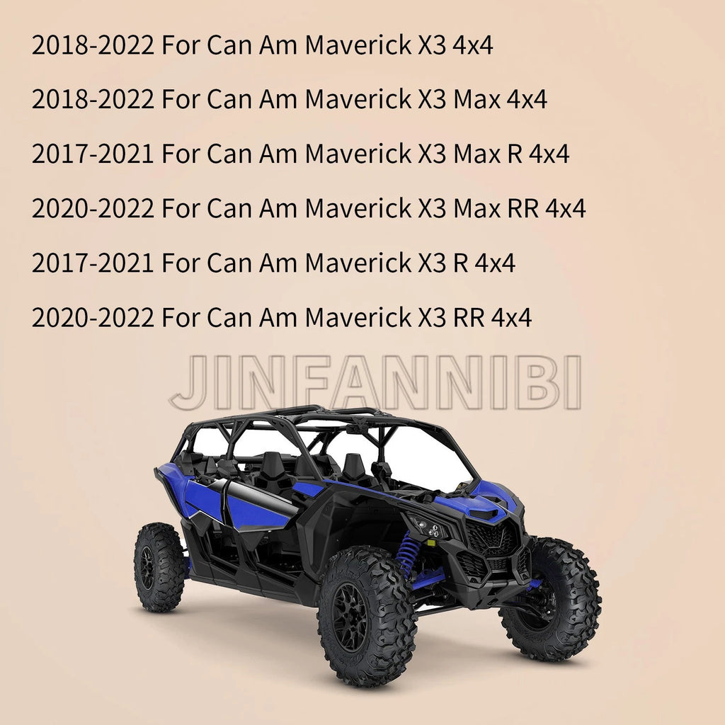 3 Ignition Coils & Spark Plug Kit for Can-Am Maverick X3 Max R/RR (2017–2023)