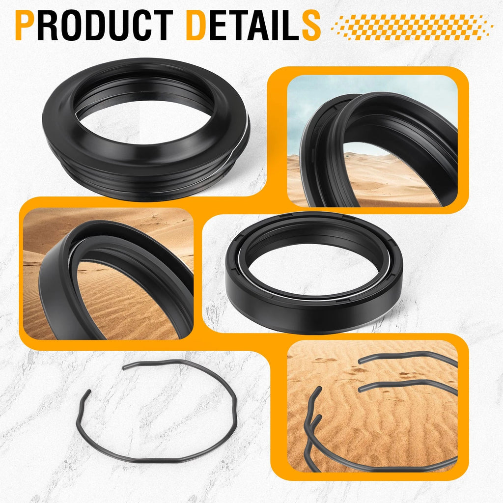 Front Fork Dust & Oil Seal Kit for Suzuki GSXR600 GSXR750 (2004–2005)