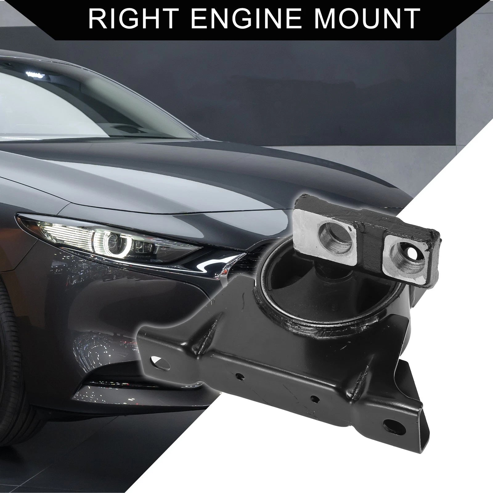 Engine Motor Mount Right Replacement for Mazda Protege 1.8L (1999–2000)