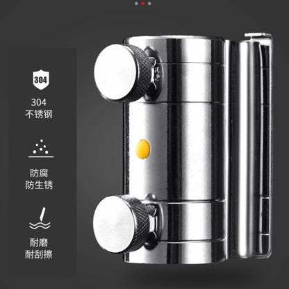 Stainless Steel Fishing Box Umbrella Stand Base with Adjustable Screw