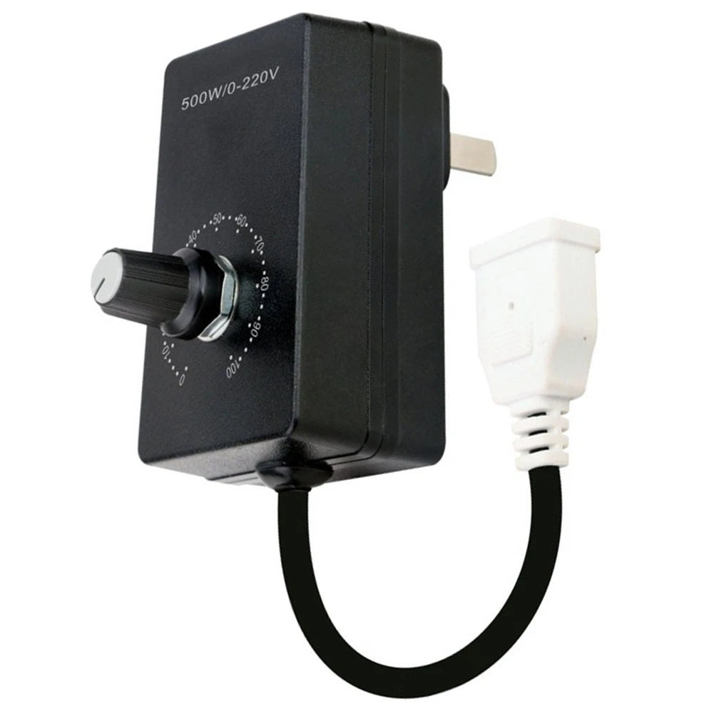 Adjustable Fan Dimmer Switch 500W for Angle Grinder Exhaust (AC220V)