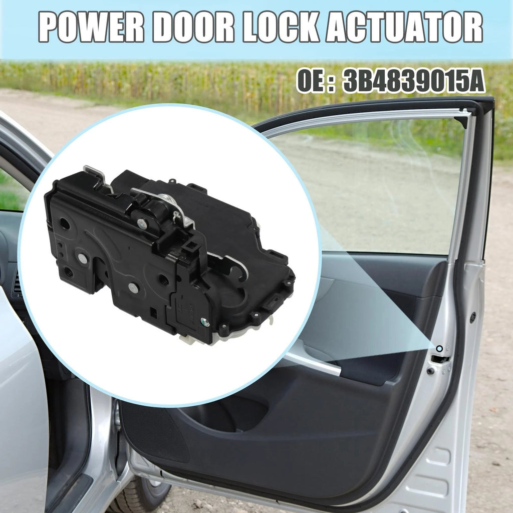 Door Lock Actuator Rear Left Replacement for VW Beetle Golf GTI Passat (2002–2017)