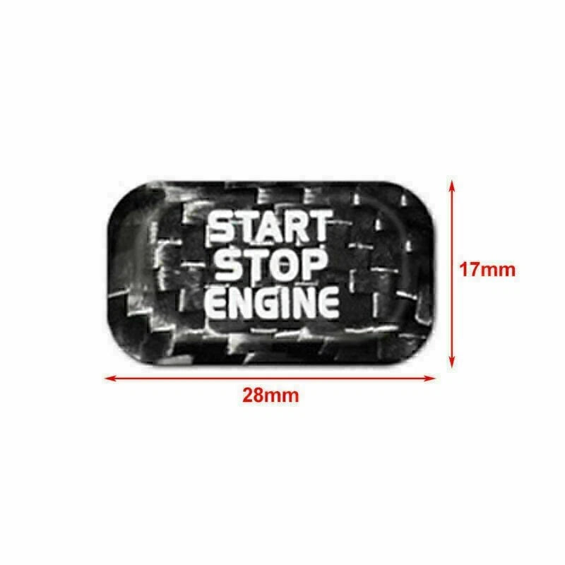 Engine Start Stop Button Sticker for Volvo V40 V60 S60L S60 XC60 S80L (2012–2020)