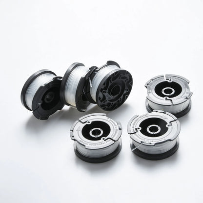 6 Pack String Trimmer Spool 0.065" Nylon Line for Black Decker GH610