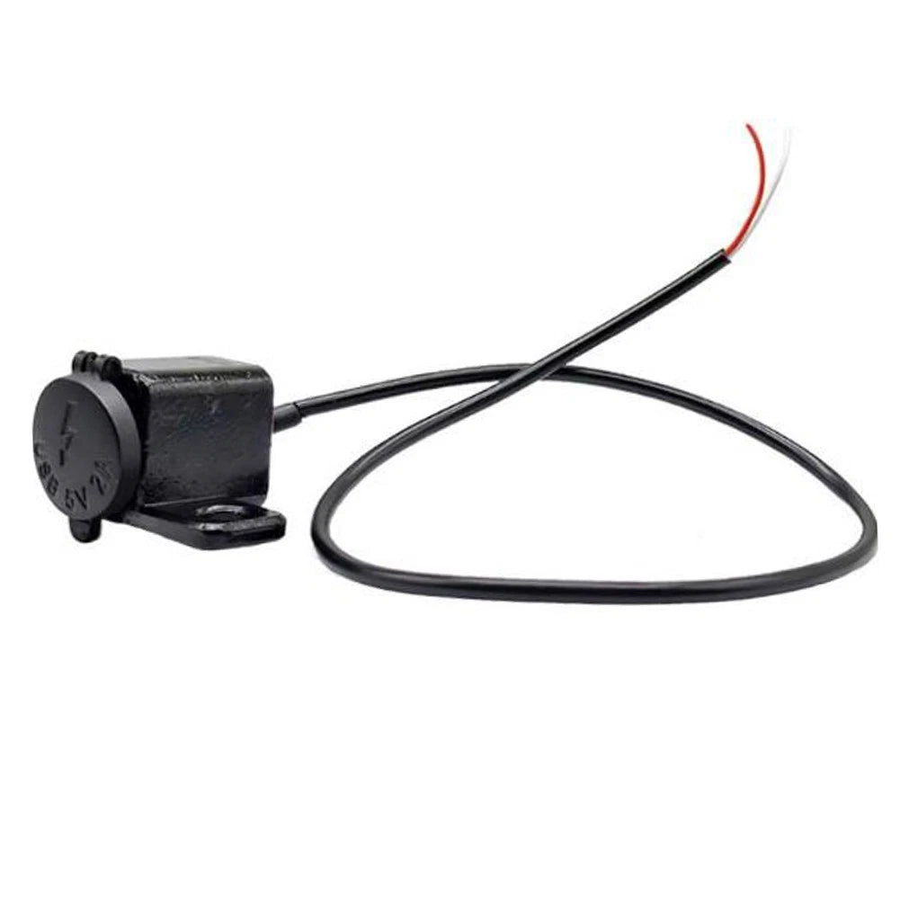 USB Charger for Motorcycle (Dustproof, Waterproof)