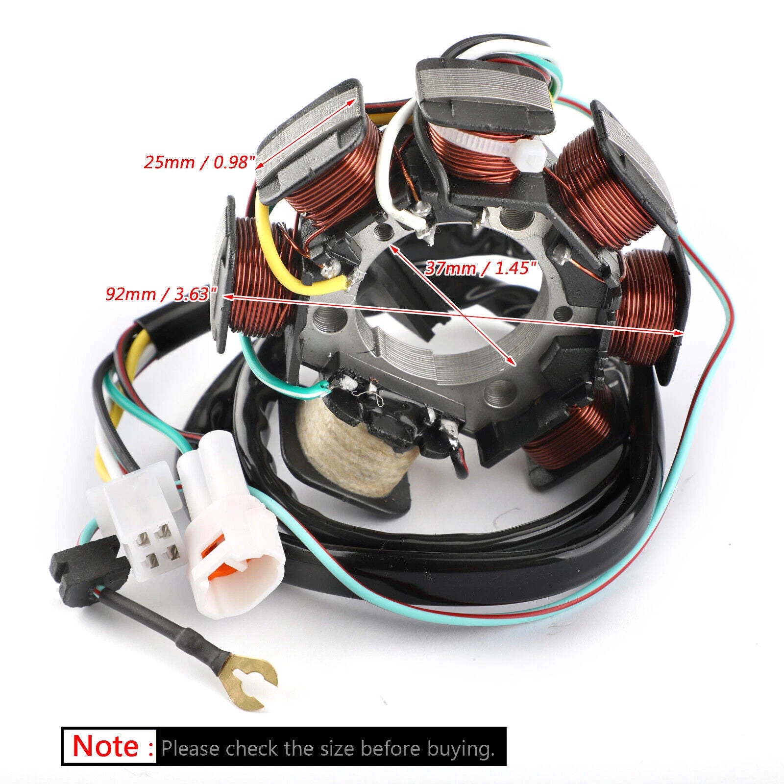 Generator Magneto Stator Coil for Yamaha DT125 DT 125 R (1999–2002)