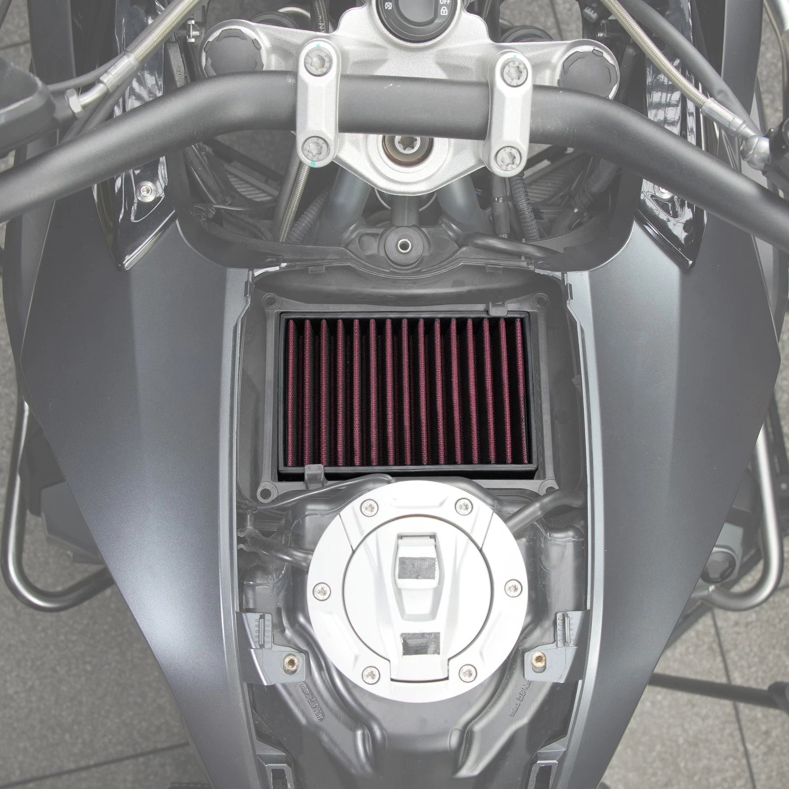 Washable High Flow Panel Air Filter for BMW R1250 RT (2018–2024)