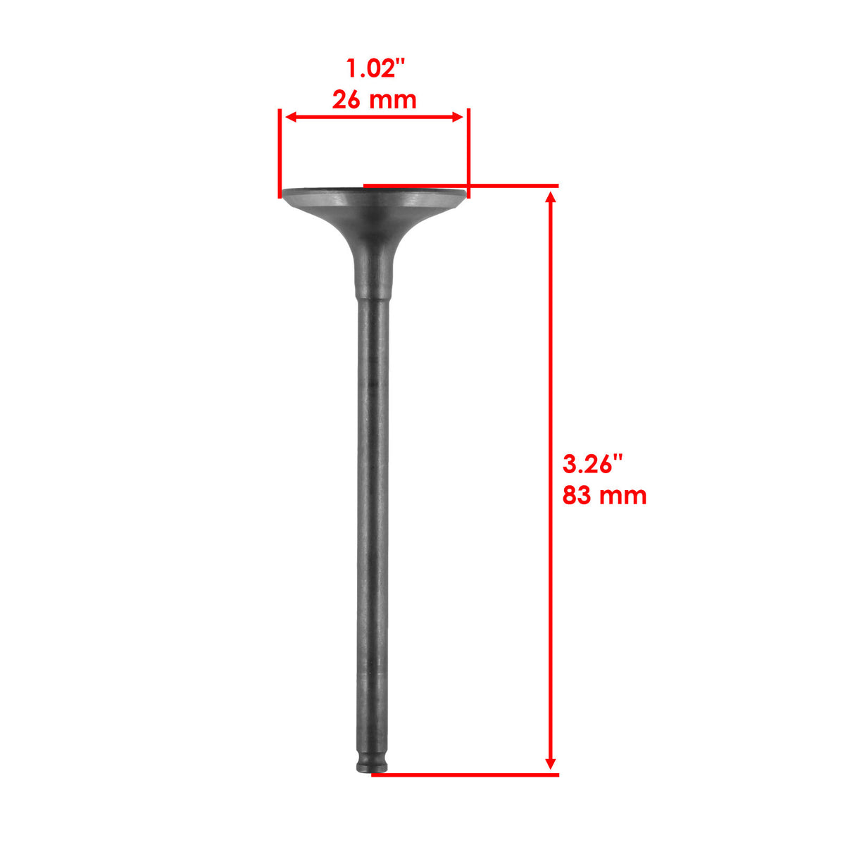 Exhaust Valve Replacement for Honda CRF250R (2008–2009)