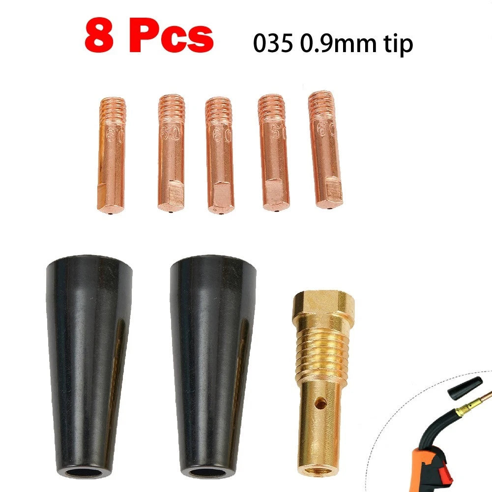 Gasless Nozzle Tips for Welder Parts (Tip-Diffuer-Nozzle)