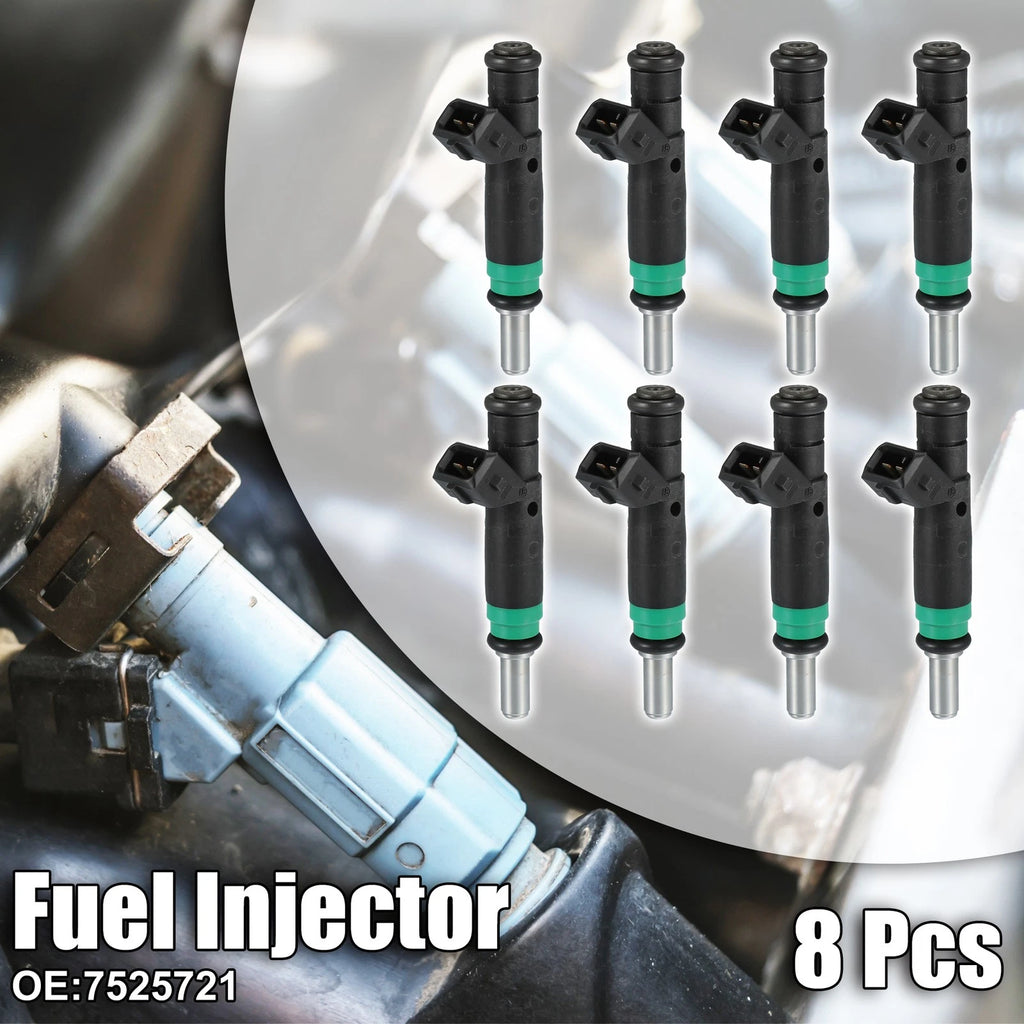 8pcs Fuel Injector Replacement for BMW 750i 750Li 4.8L (2006–2008)