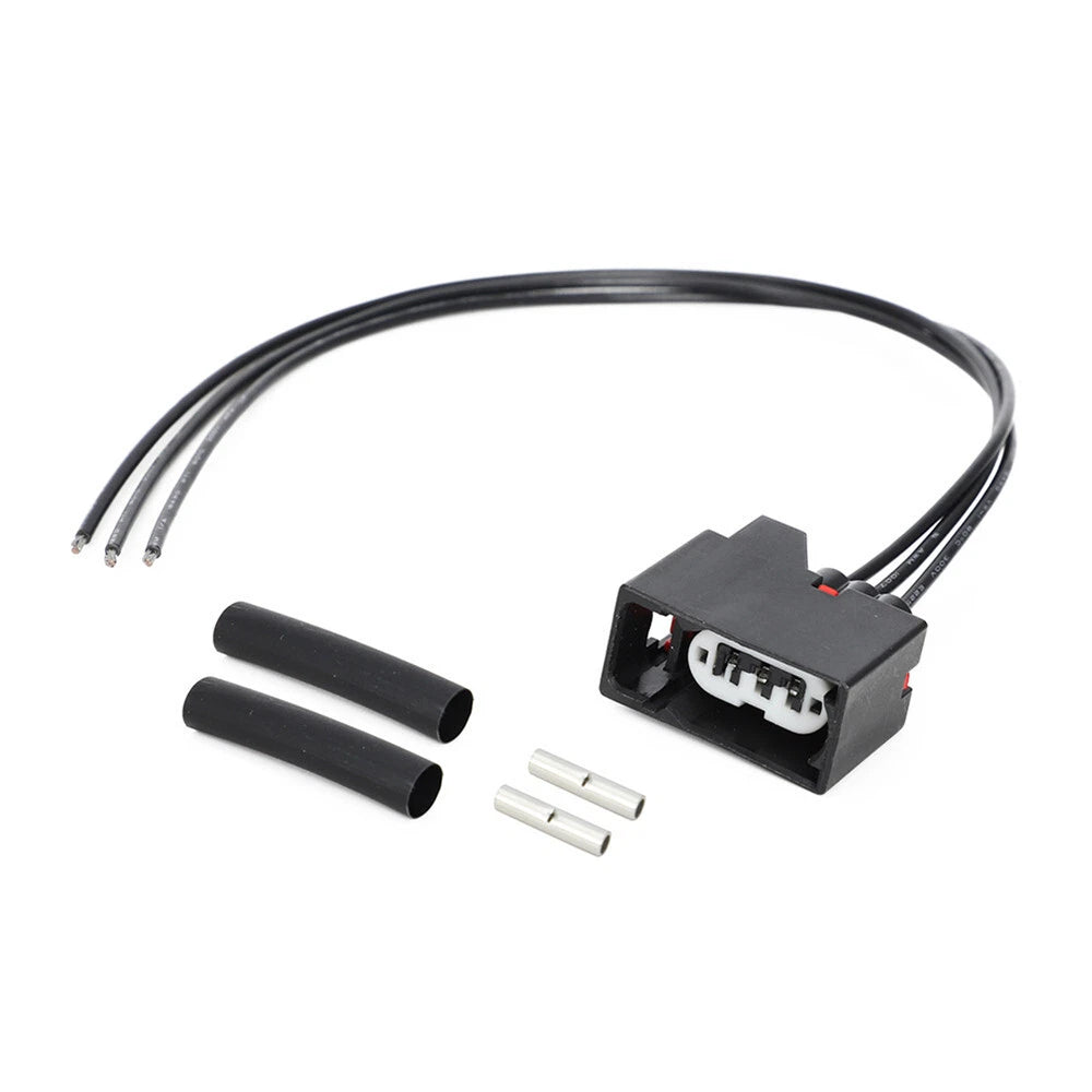 2 Set Front Turn Signal Connector Harness Plug For Jeep Wrangler JK 2007 - 2018