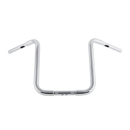 Iron 18" Rise 1-1/4" Ape Hanger Handlebar for Harley FLST Sportster