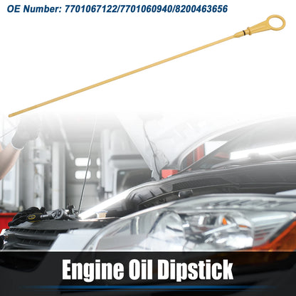 Engine Oil Level Indicator Dipstick for (No. 7701067122/7701060940/8200463656)