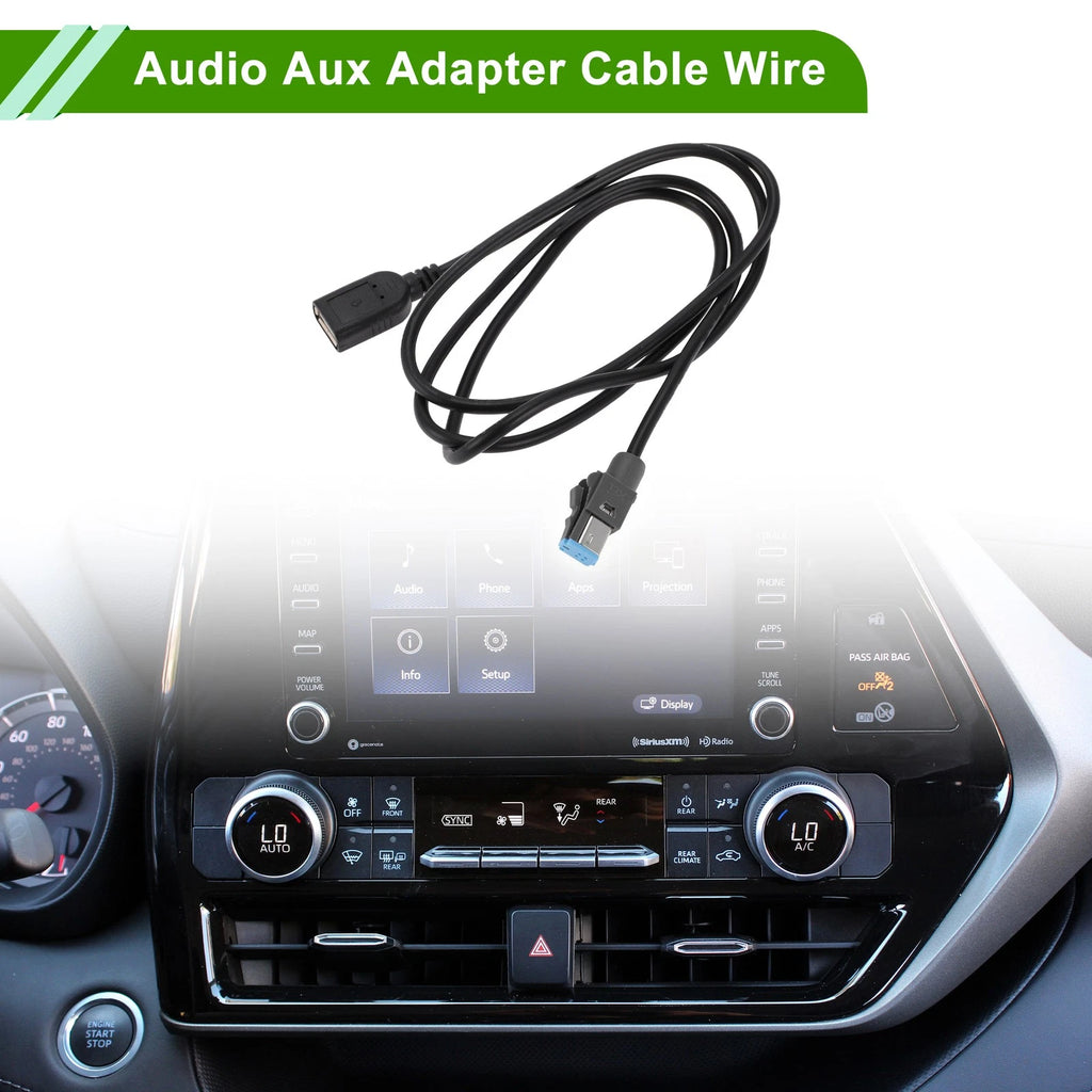 Audio Aux Adapter Cable for Nissan Teana (2003–2019)