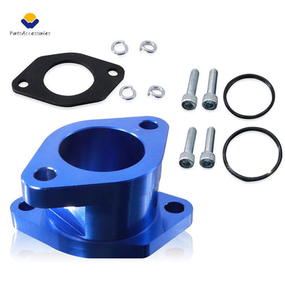 CNC Aluminum Carburetor Intake Manifold Boot for Yamaha Warrior 350 (2000–2004)