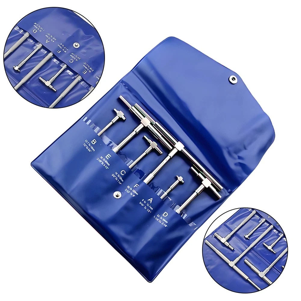 Retractable Gauge Adjustable Inner Diameter Round Head Grip for
