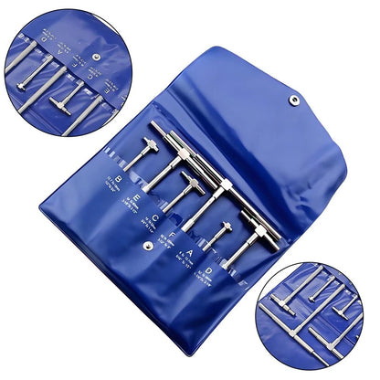 Retractable Gauge Adjustable Inner Diameter Round Head Grip for