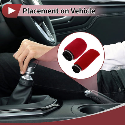 Gear Knob Protector Cover for - Plush Red
