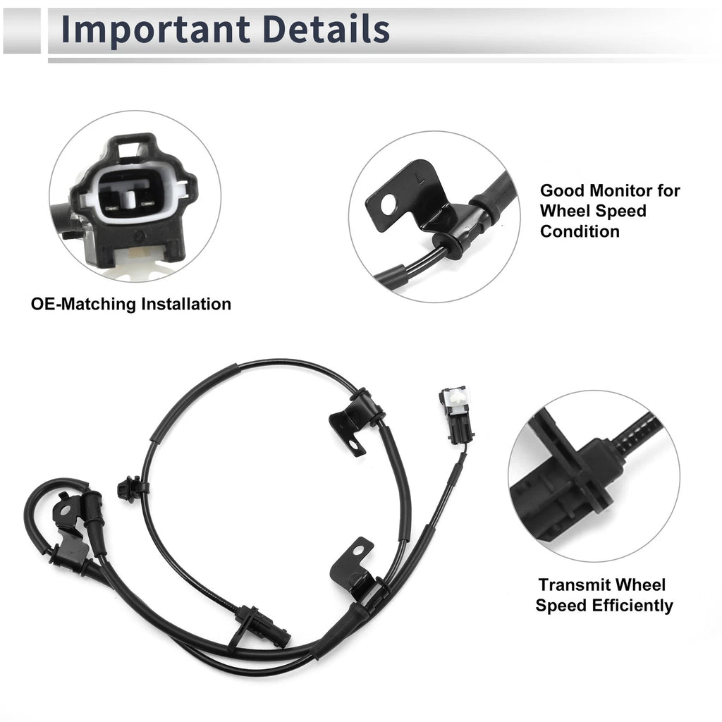 ABS Wheel Speed Sensor No. 598103V500 for Hyundai Azera (2012–2014)