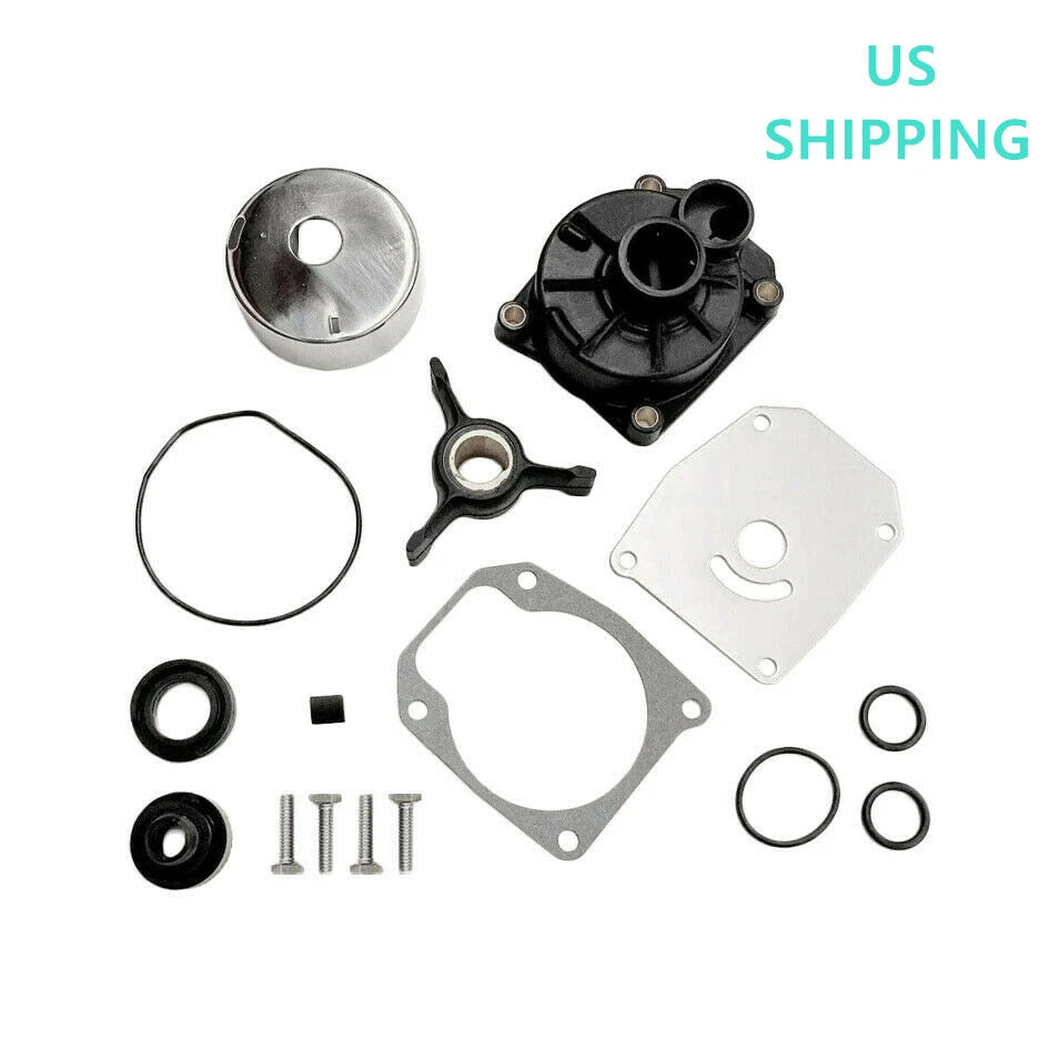 Water Pump Impeller Kit for Johnson Evinrude 40 48 50 Hp (18-3394, 433548)