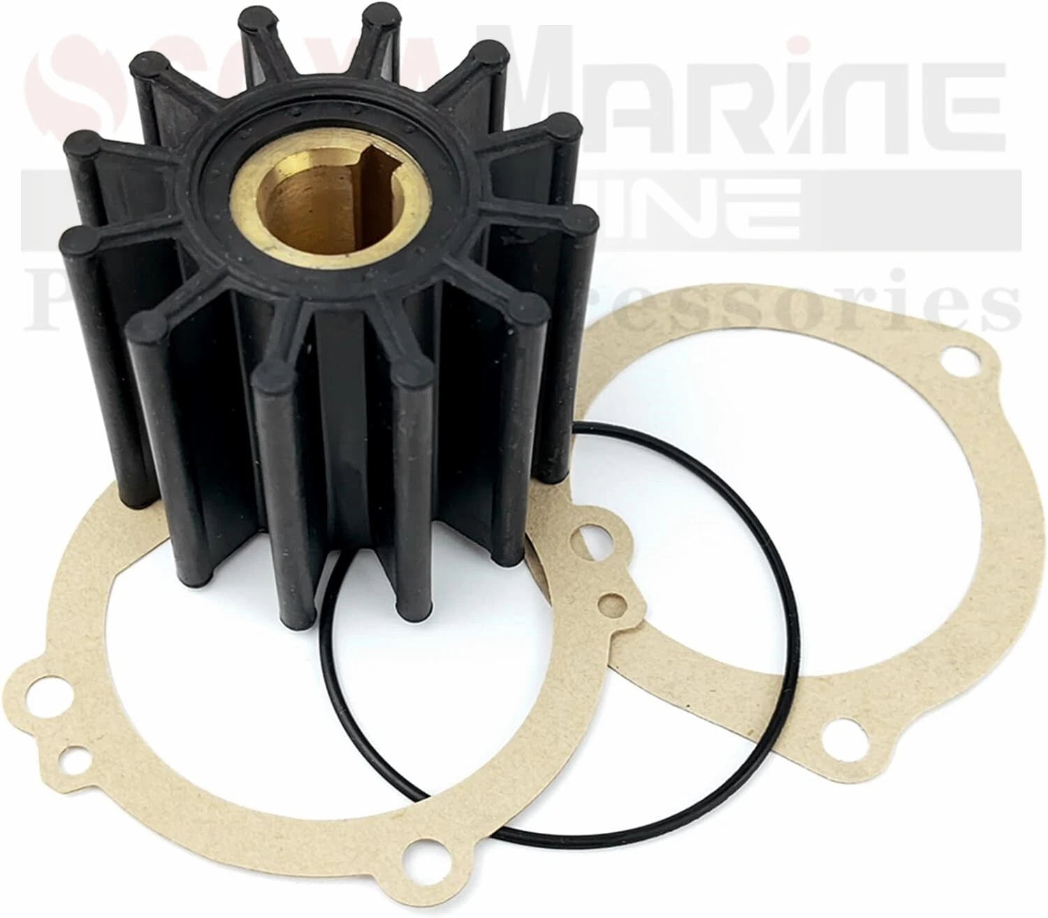 Impeller Kit for Cummins Mercruiser Sherwood (3349198, 47-853126, 15000K)
