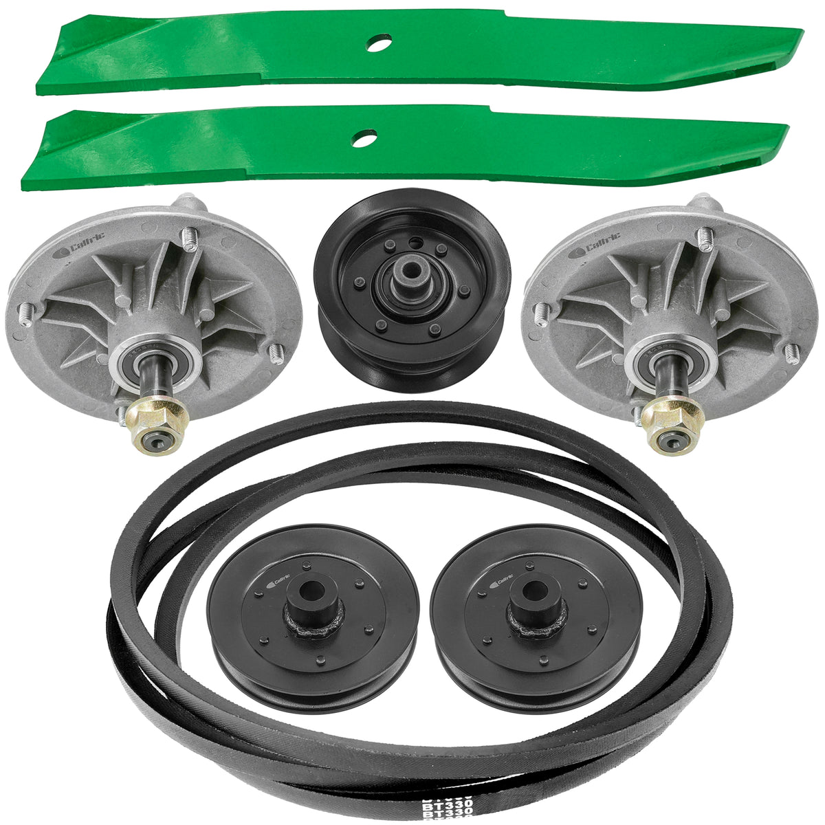 Deck Spindle Assembly with Blade and Pulleys for Toro TimeCutter 14-38 (2008–2017)