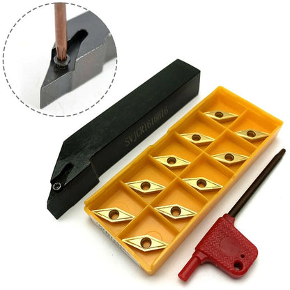 Carbide Inserts for Lathe Tool Holder SVJCR1616H16 Shank Dia 16mm