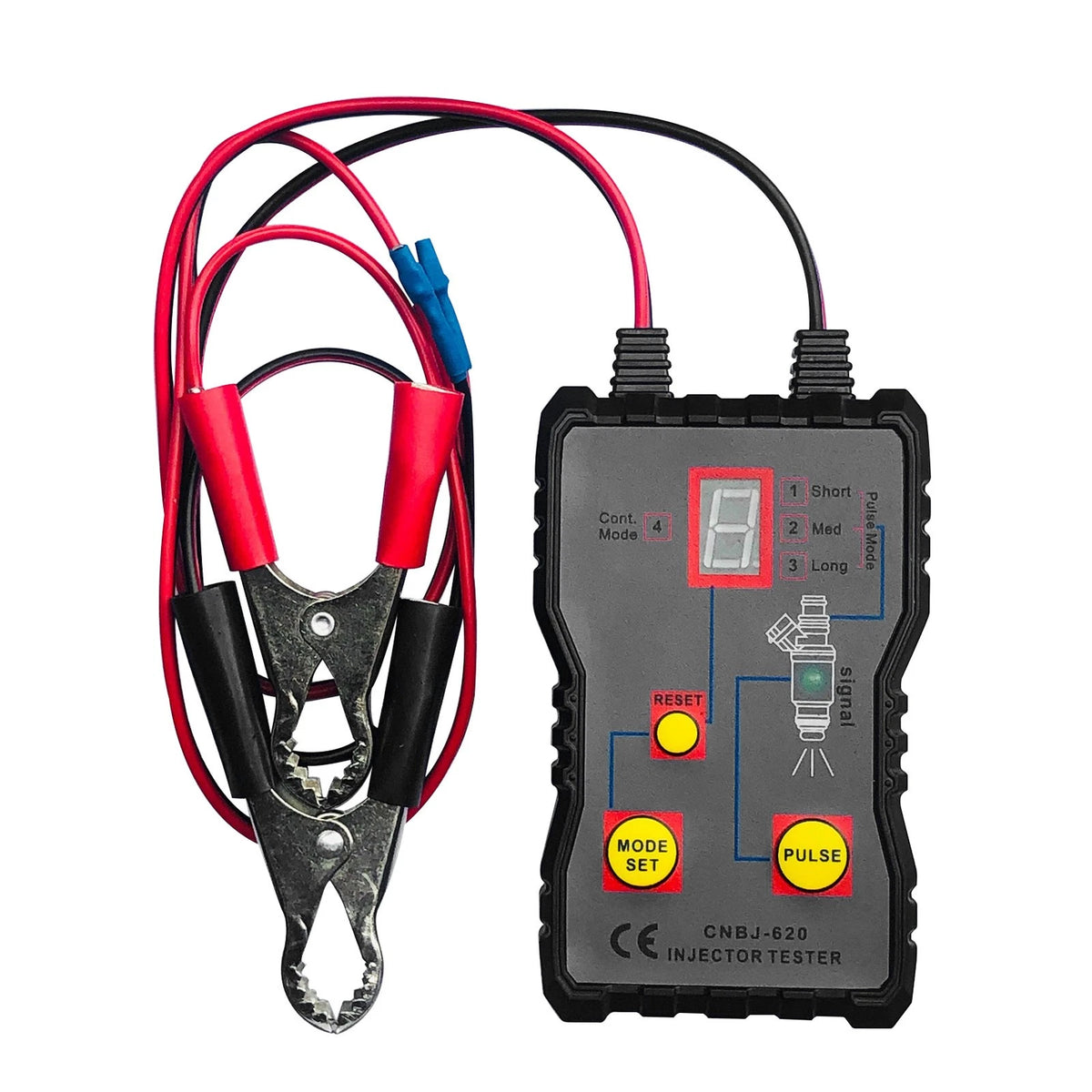 12V Fuel Injector Tester for Cars with LED Display (Diagnostic Tool)