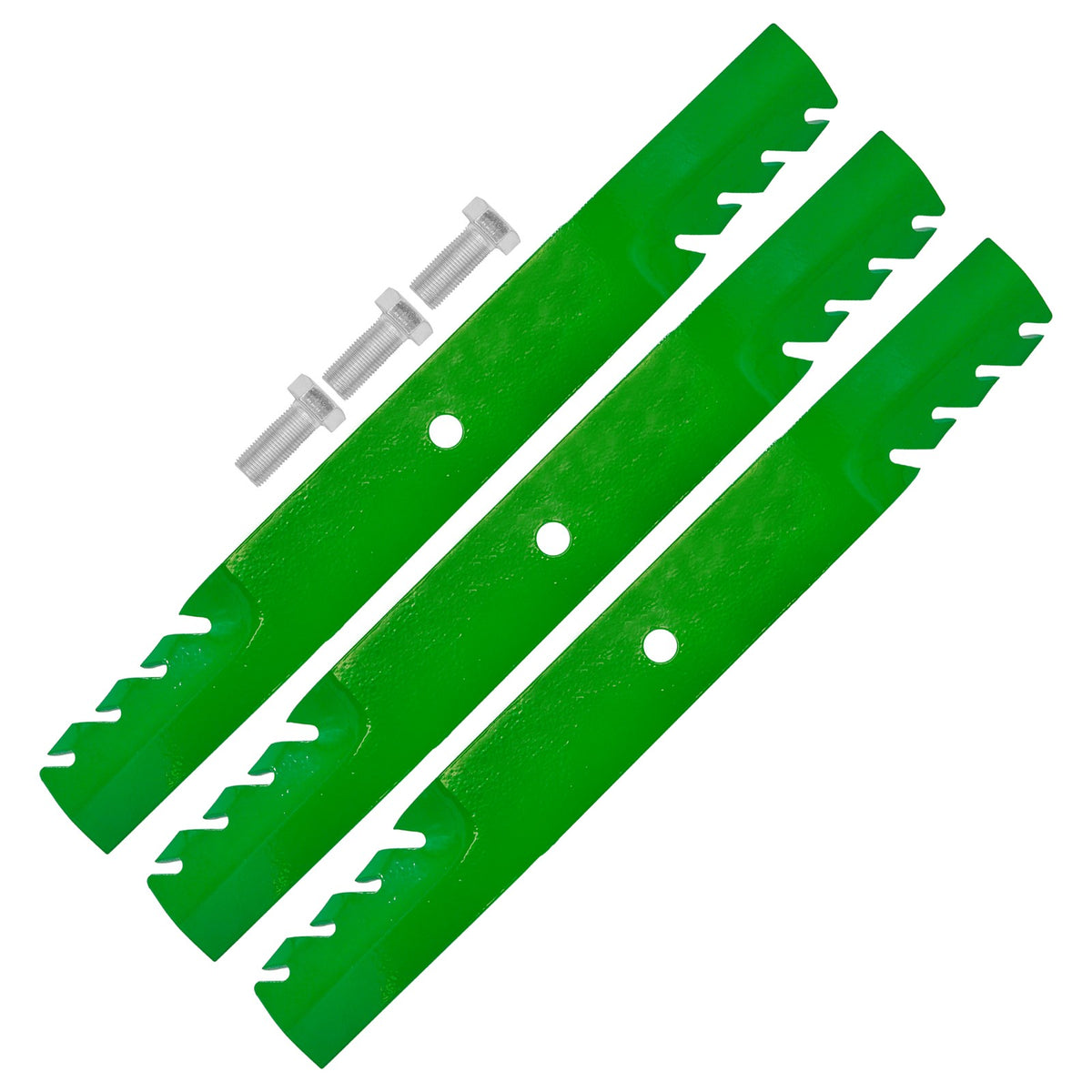 Deck Gator Blades with Bolts for Bad Boy Pup and Lightning (2009–2011)