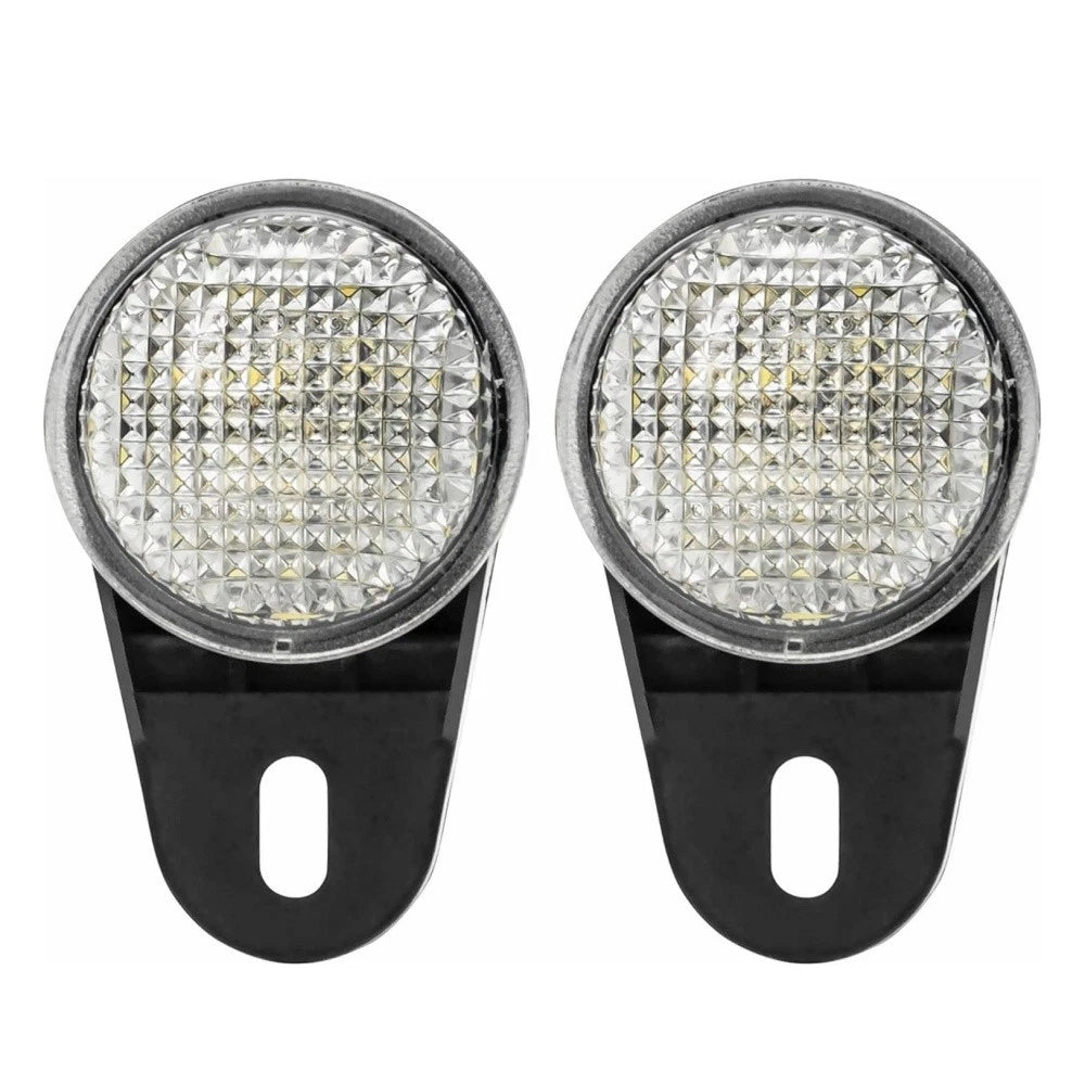 2Pcs White LED Under Dash Courtesy Lights For 07-23 Dodge Durango Nitro Ram 1500