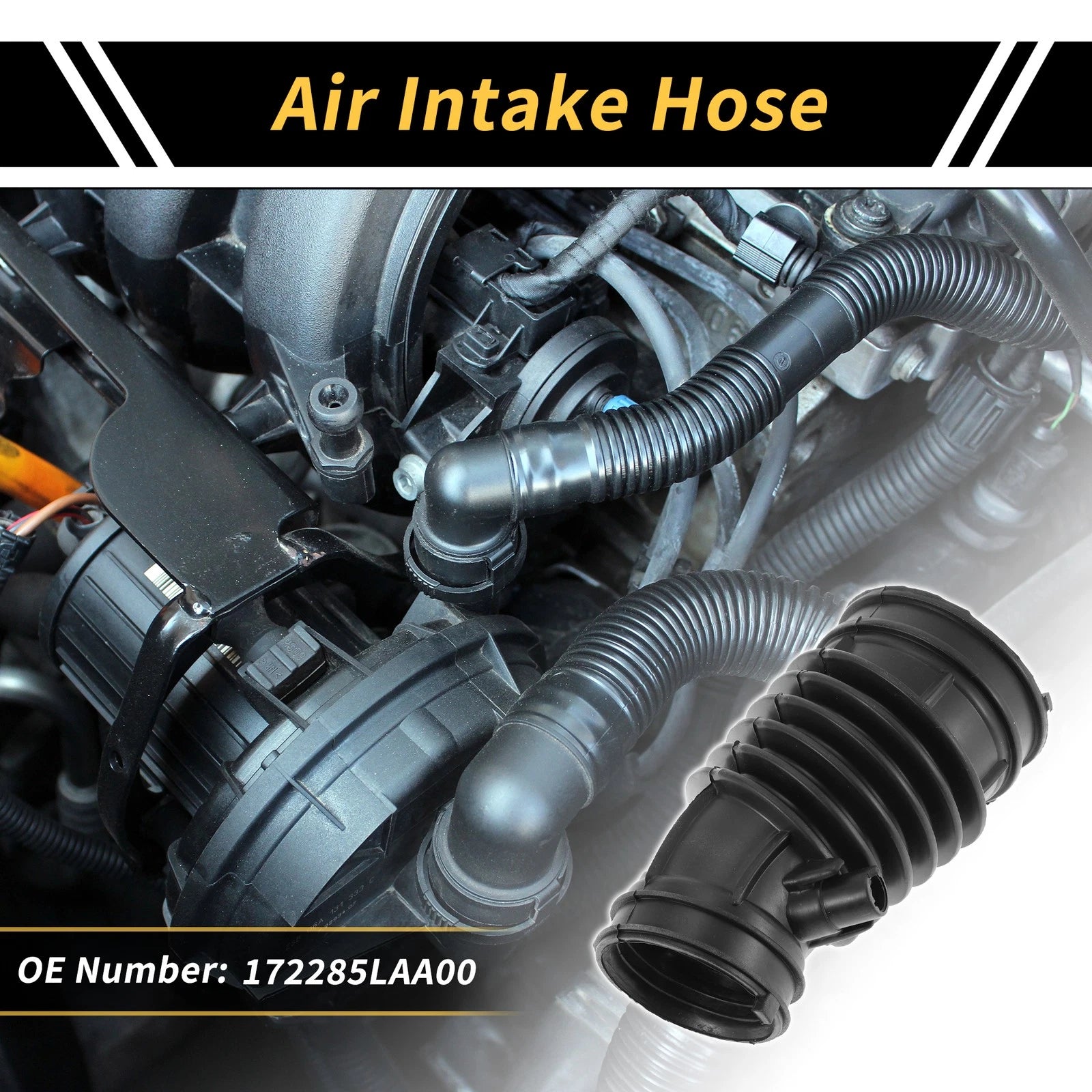 Car Intake Hose Replacement for Honda CR-V 2.4L (2015–2016)