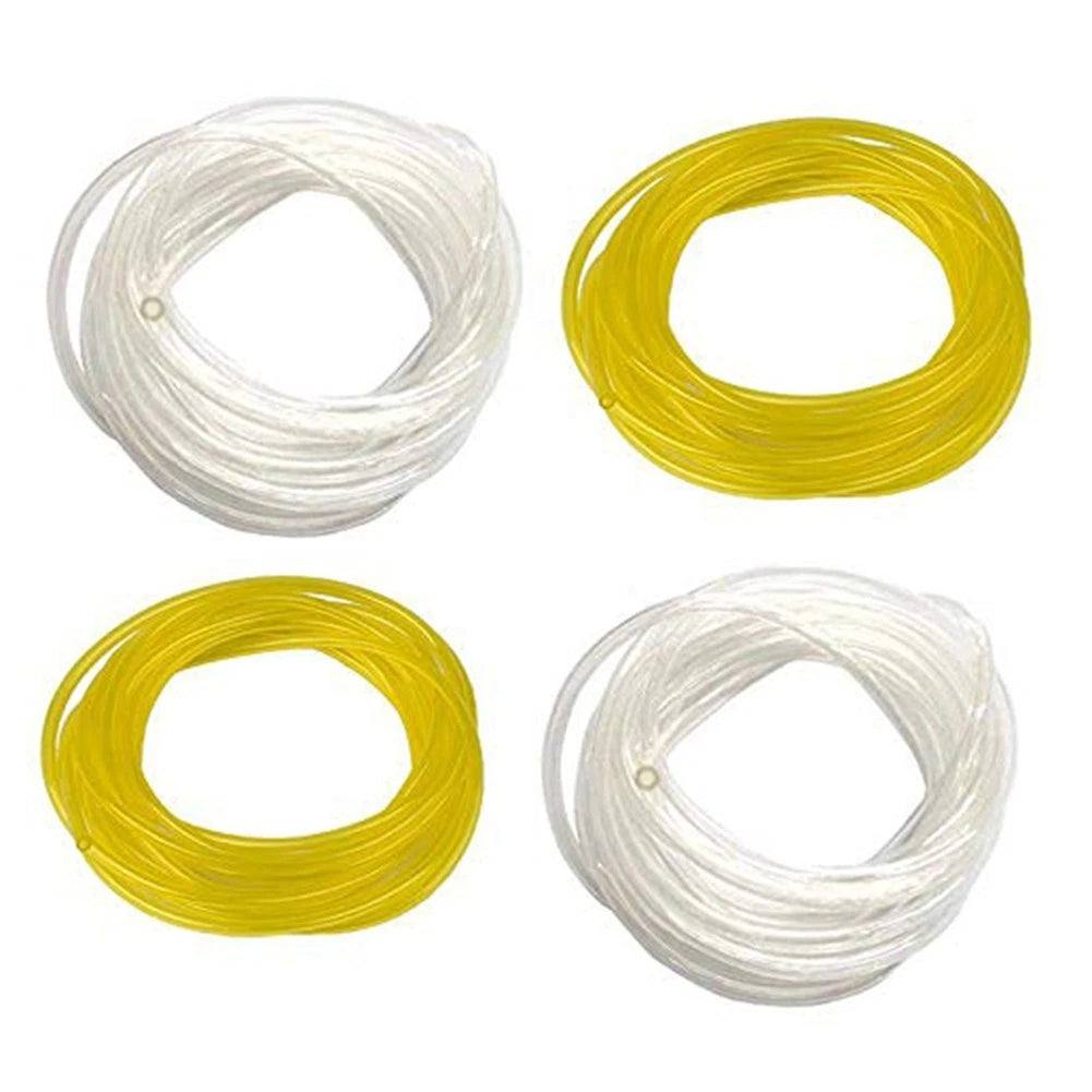 4X Transparent Yellow Hose Set for Various Engines (Universal)