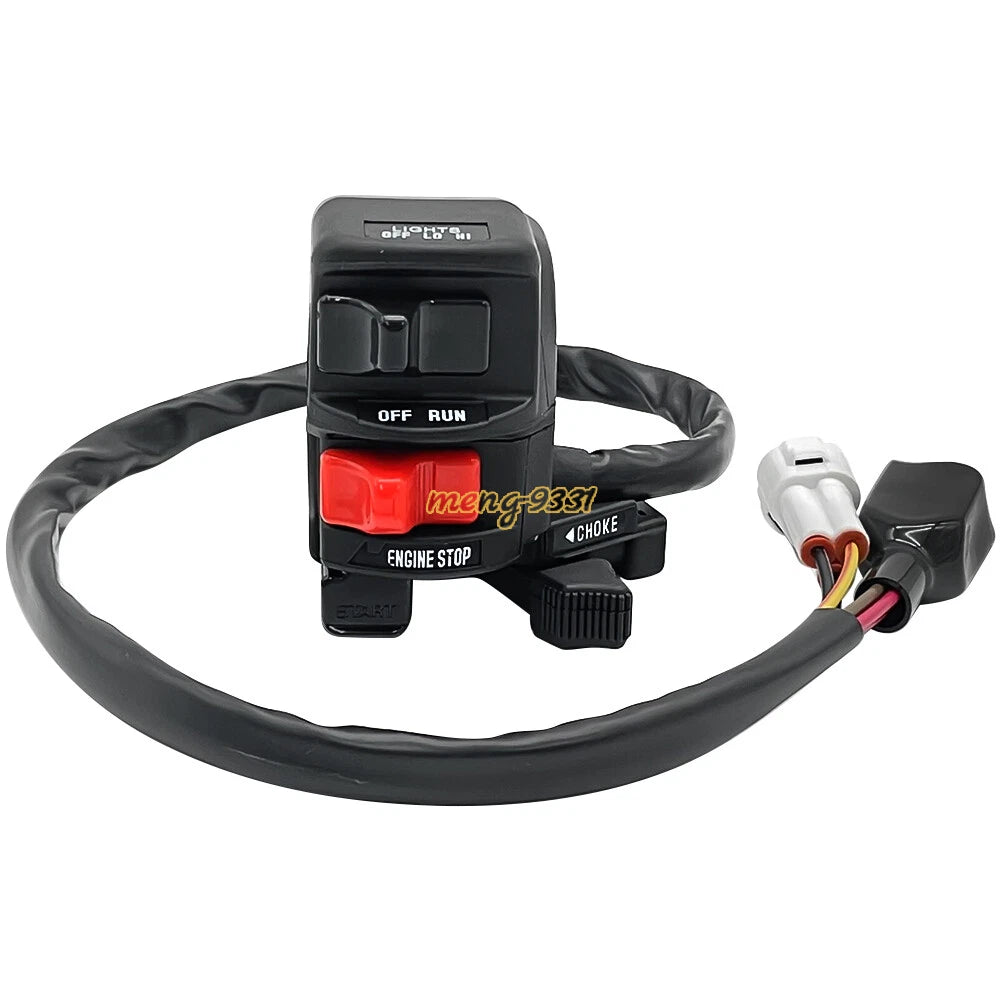 Left Handlebar Kill Switch for Kawasaki Bayou 185 220 (1985–2004)