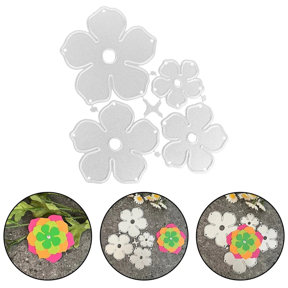 Flower Embossing Formold for Various Projects (Multiple Sizes)