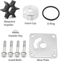 Water Pump Impeller Repair Kit for Yamaha Outboard 20 25 HP (6L2-W0078-01-00)