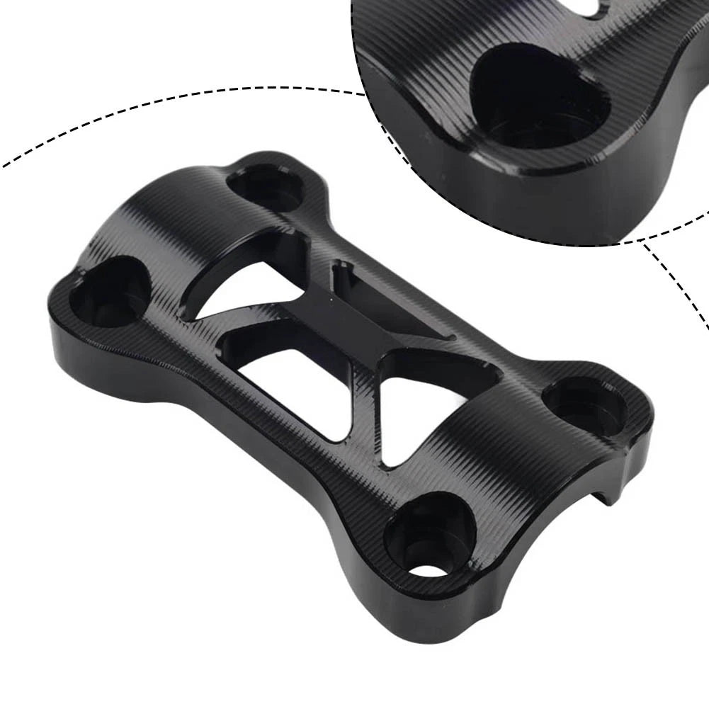 Upper Cover for Handlebar Riser Mounting Clamp Black for Honda CB500X (2019–2022)