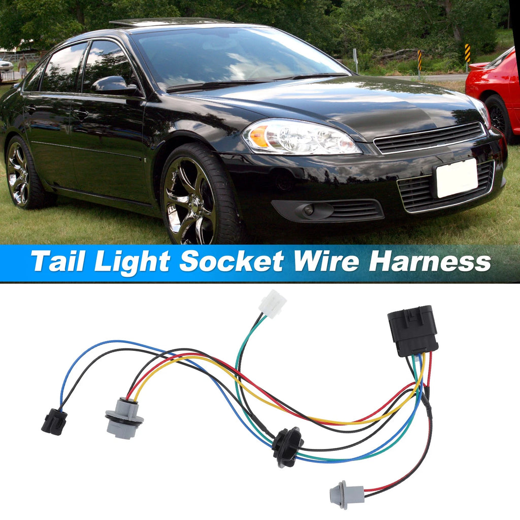 Headlight Bulb Socket Wiring Harness for Chevrolet Impala Monte Carlo (2004–2007)