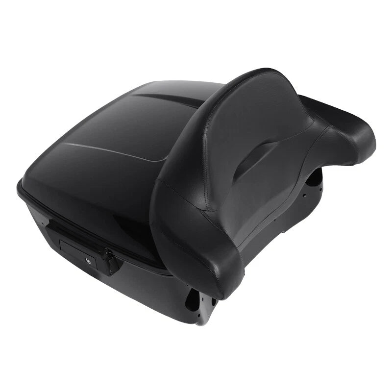 Trunk Backrest Mount Rack for Harley Electra Glide (2014–2026) Black