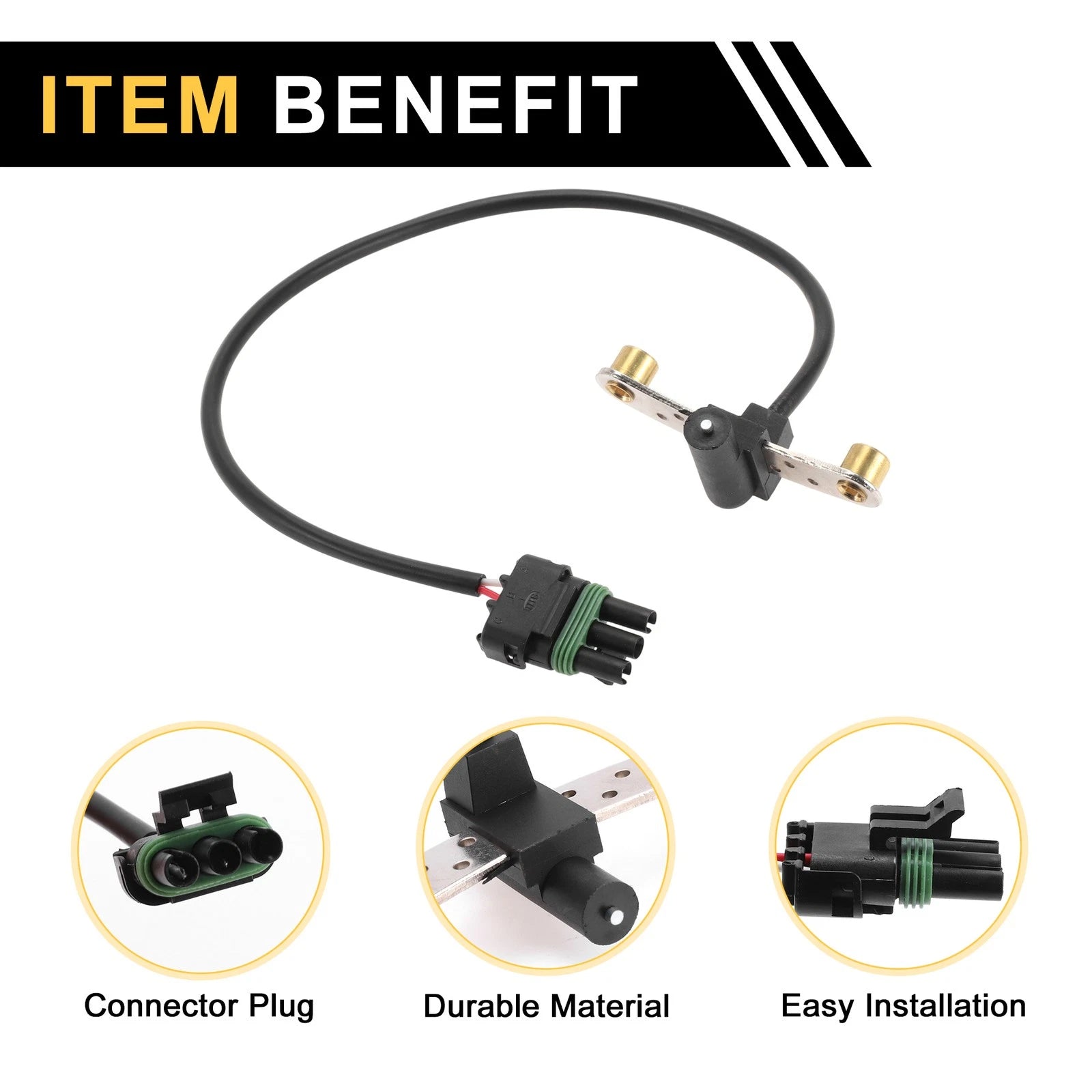 Crankshaft Position Sensor Replacement for Dodge Monaco 3.0L (1990–1991)