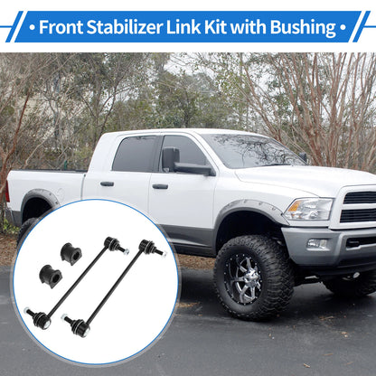 Front Stabilizer Bar Links Set of 2 with Bushings for Jeep Patriot (2007–2017) No.K80258