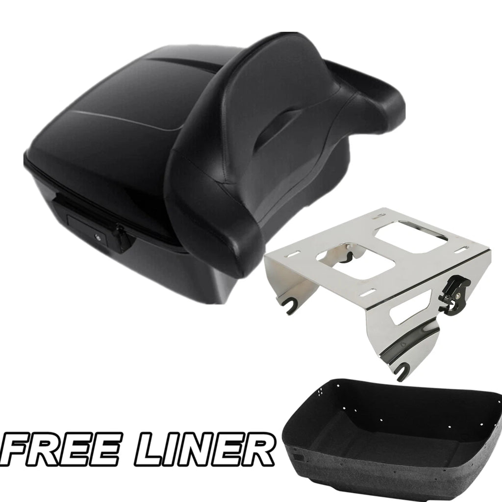 Trunk Backrest Pad for Harley Electra Glide Road Glide (2014–2025)