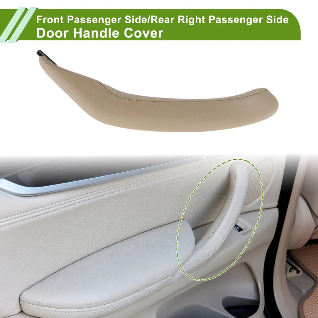 Door Handle Pull Trim Cover Replacement for BMW X3 F25 (2010–2016) Beige