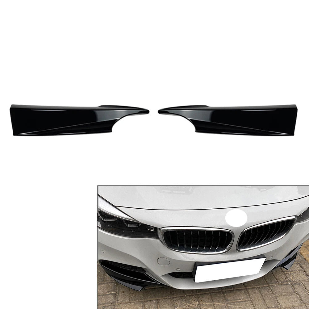 Front Bumper Splitter Lip Canard for BMW 3 Series GT F34 (2014–2019)