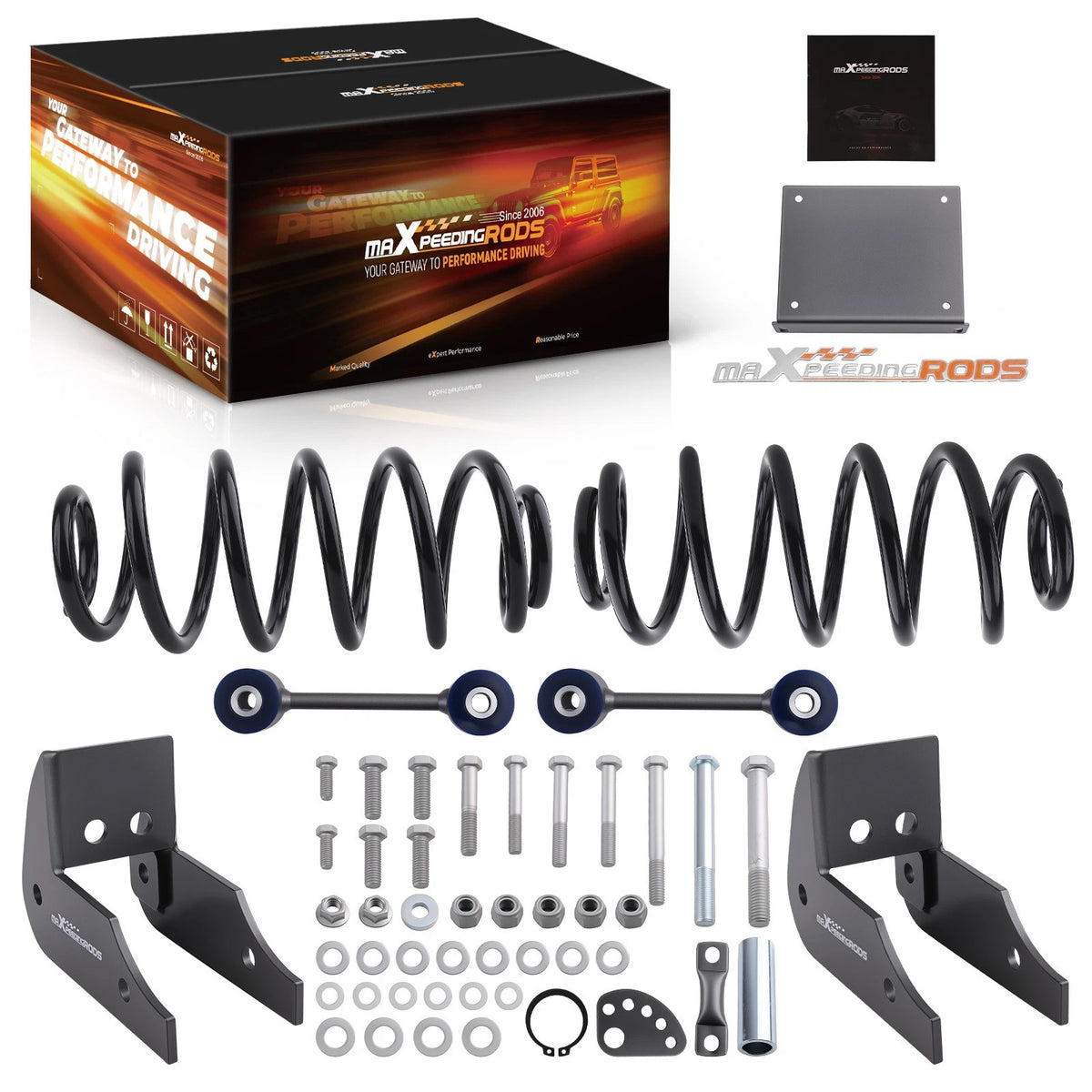2" Rear Suspension Drop Kit for Chevrolet Avalanche Suburban 1500 (2007–2014)