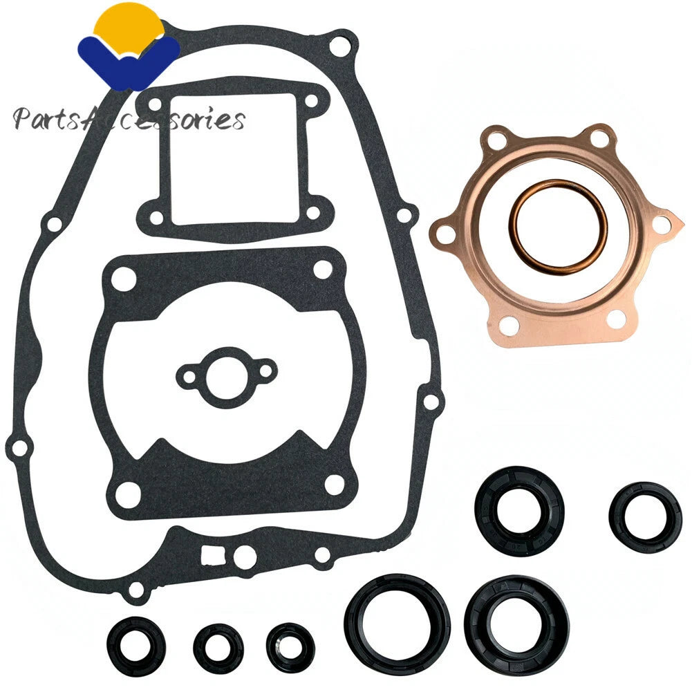 Complete Engine Gasket Kit Set with Oil Seals for Yamaha Blaster 200 (1988–2006)