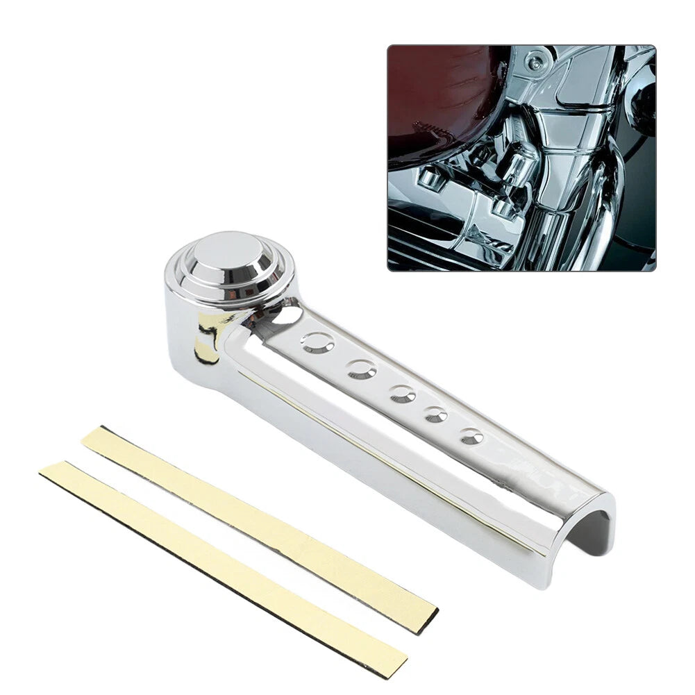 Chrome Front Upper Stabilizer Link Cover for Harley Touring Road Glide (2008–2016)