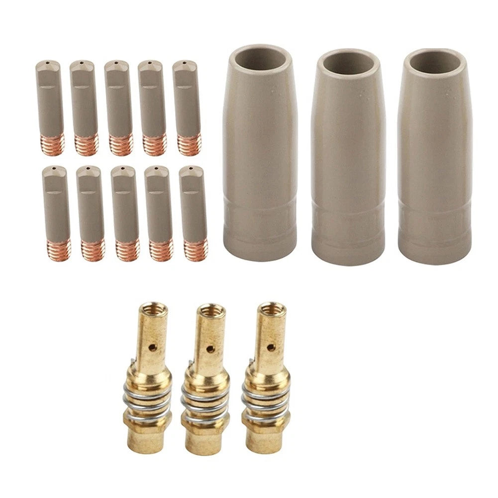 16PCS 1.2mm Copper Coating Nozzle Kit for 15AK Airless Welding Systems