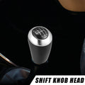Faux Leather Gear Shift Knob 6 Speed for Mazda 6 (2007–2012) Black